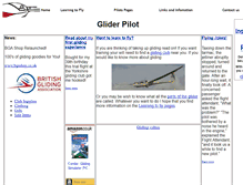 Tablet Screenshot of glider-pilot.co.uk